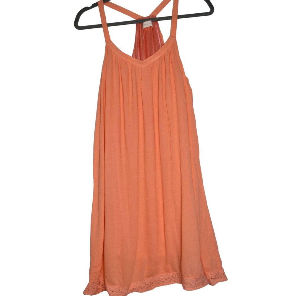 Altar'd State Peach Mini Dress Size Med